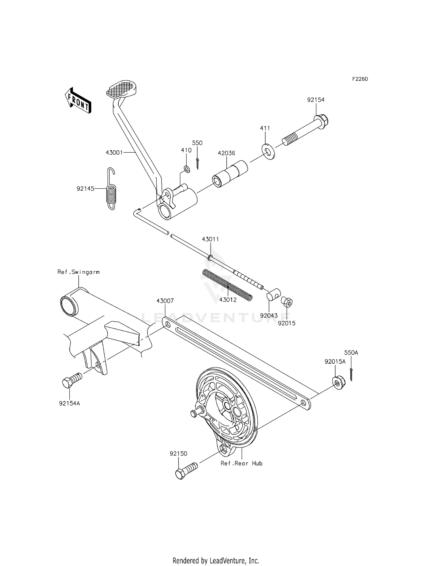 BRAKE PEDAL
