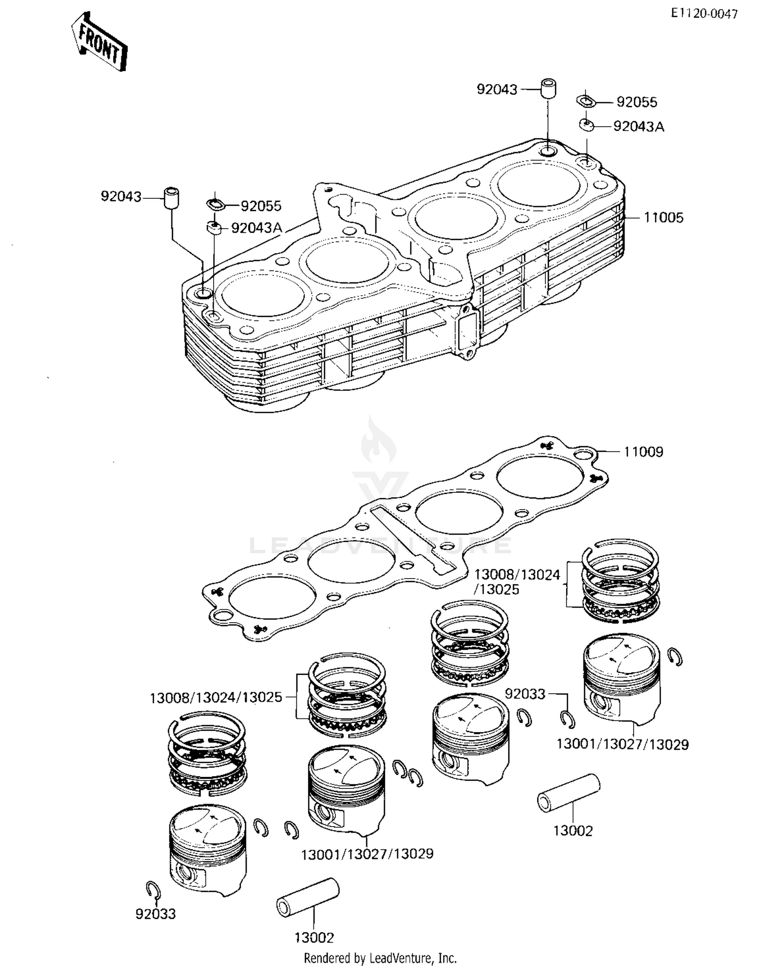 CYLINDER/PISTONS