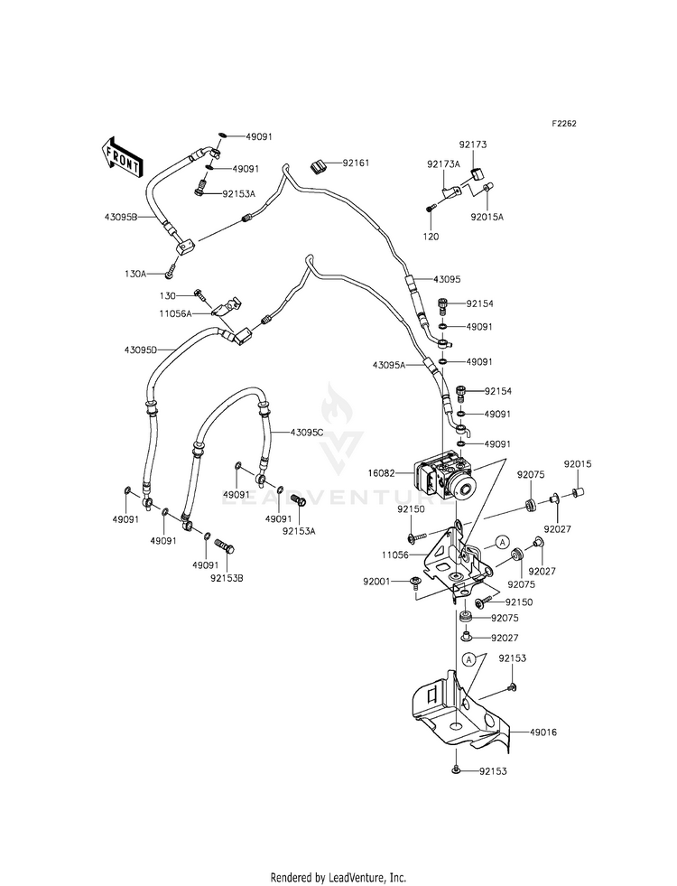 Brake Piping Schematic