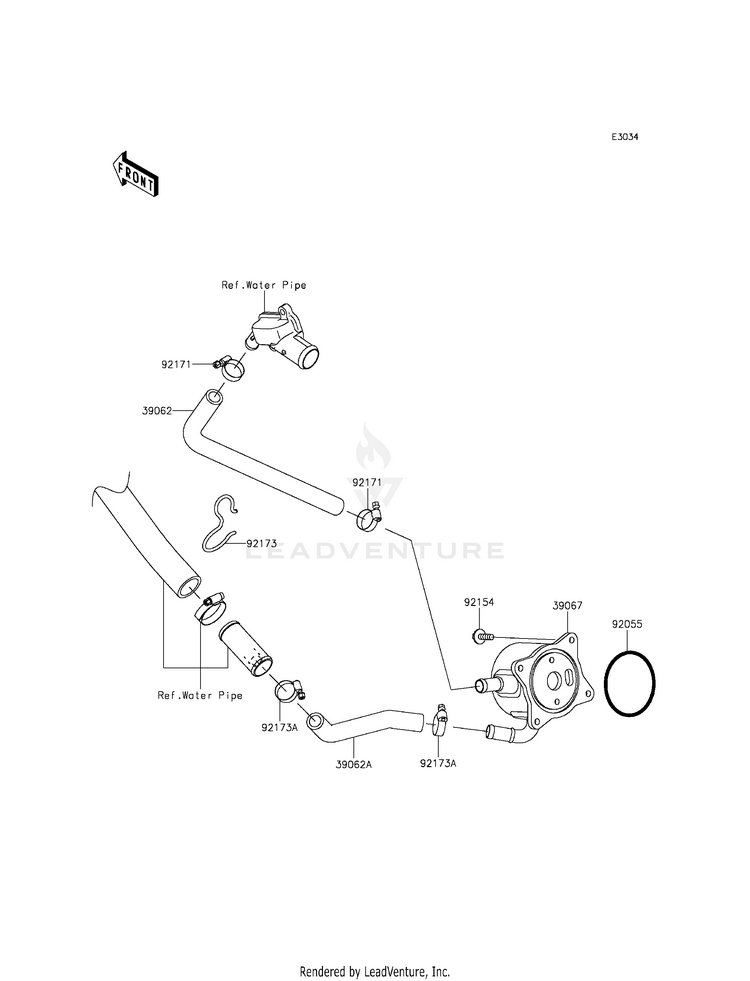 Oil Cooler Schematic