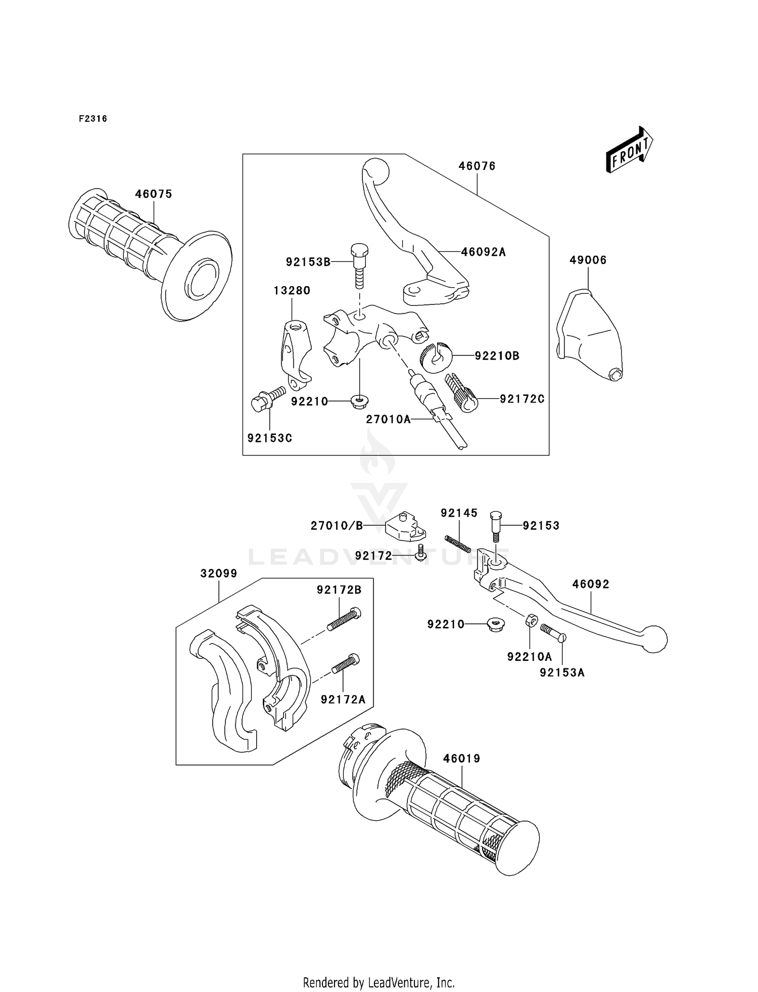 HANDLE LEVER