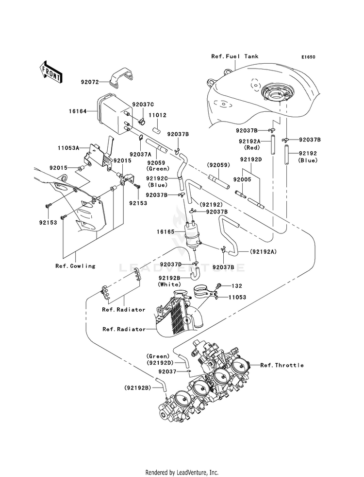 Fuel Evaporative System Schematic