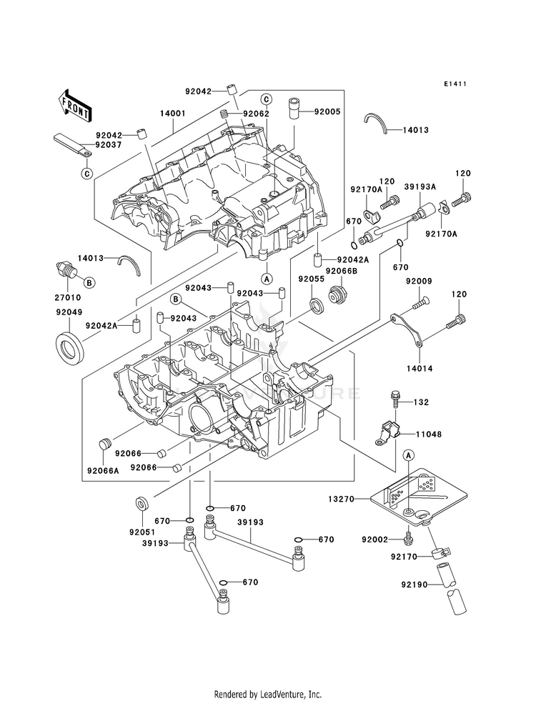 Crankcase Schematic