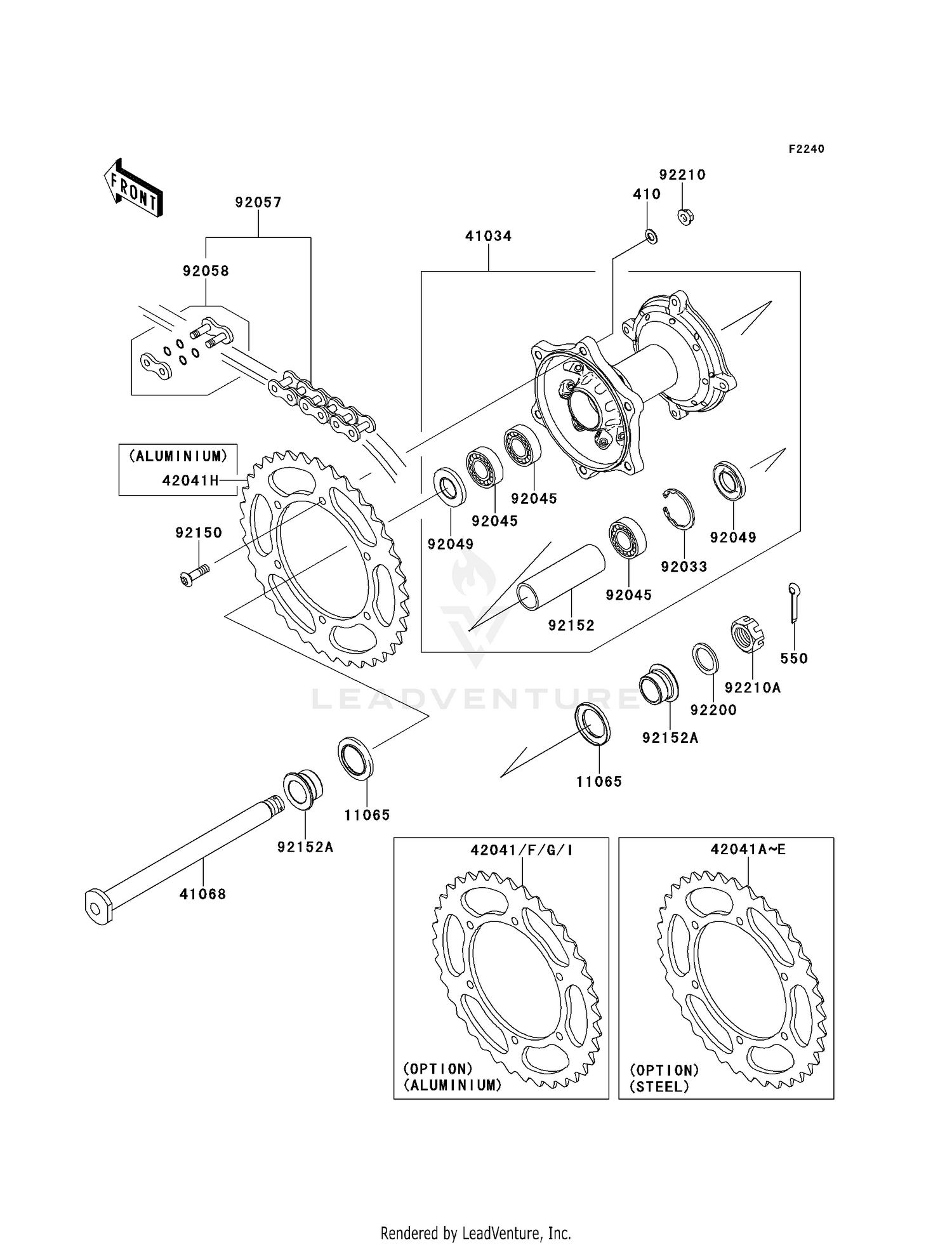 REAR HUB
