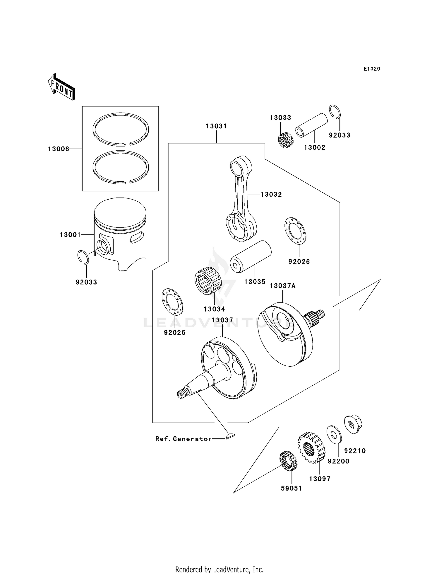 CRANKSHAFT/PISTON(S)