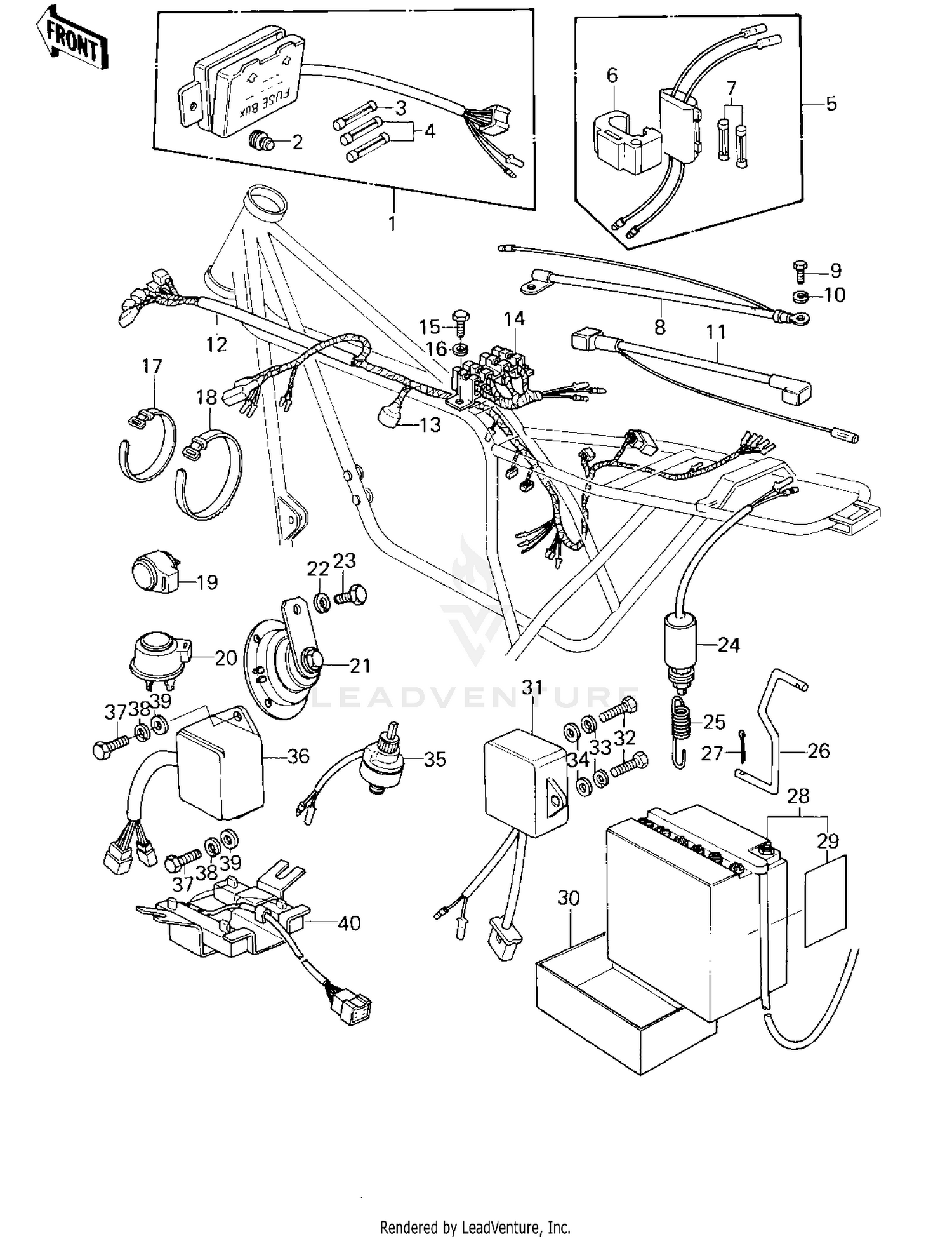 CHASSIS ELECTRICAL EQUIPMENT ('78 D1)
