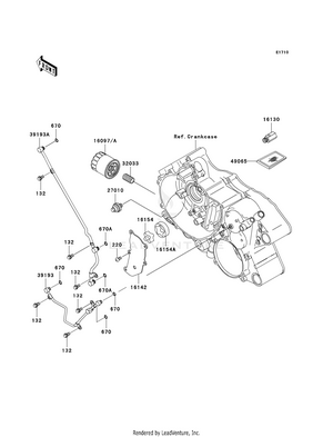 Oil Pump/oil Filter Schematic