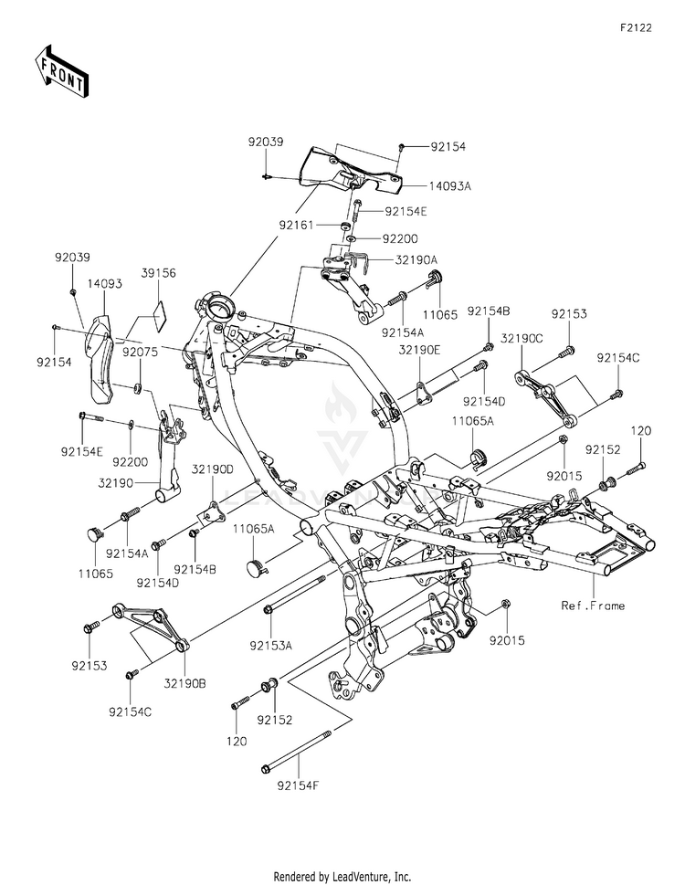 Engine Mount Schematic