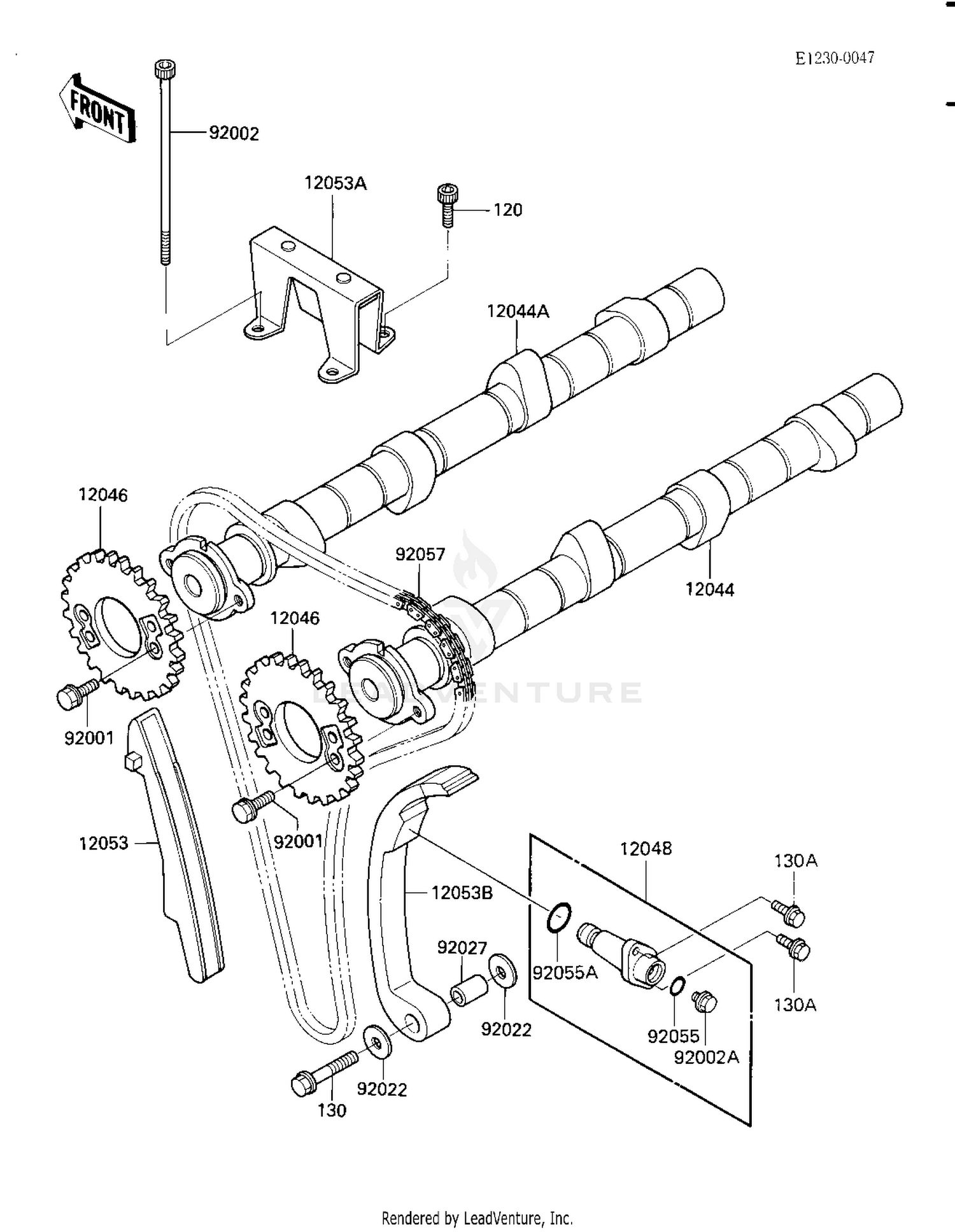 CAMSHAFTS/CHAIN/TENSIONER