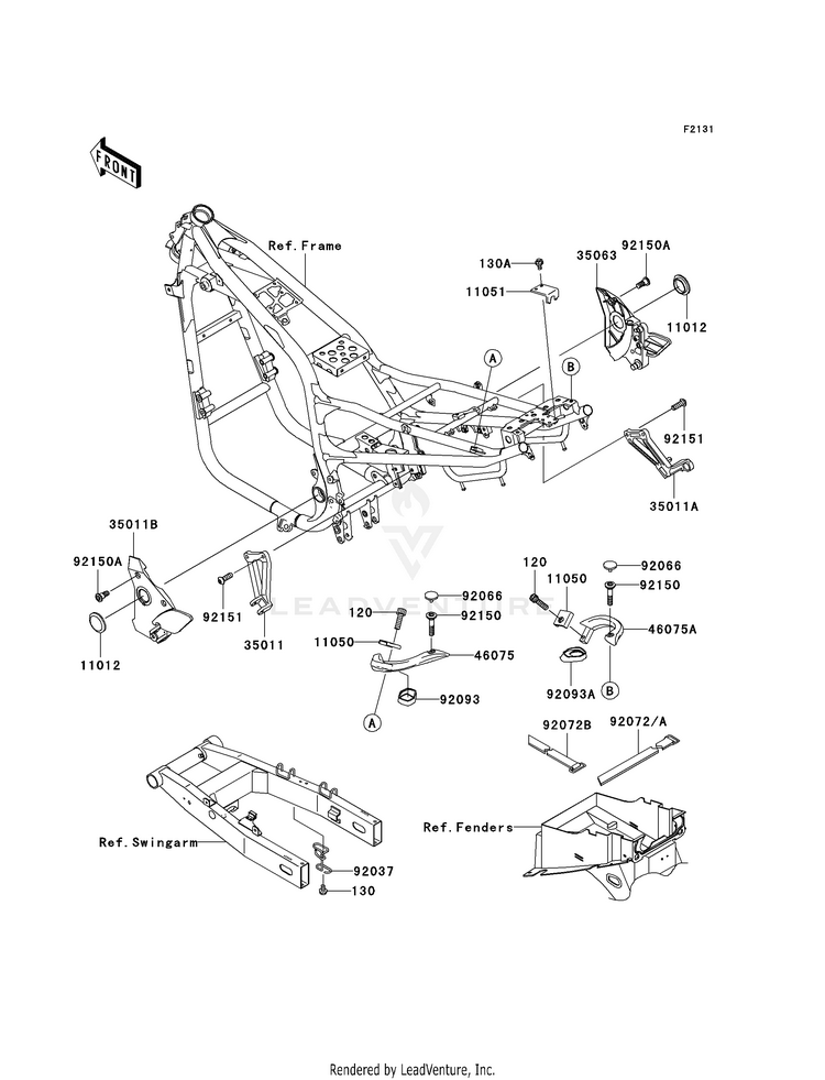 Frame Fittings Schematic