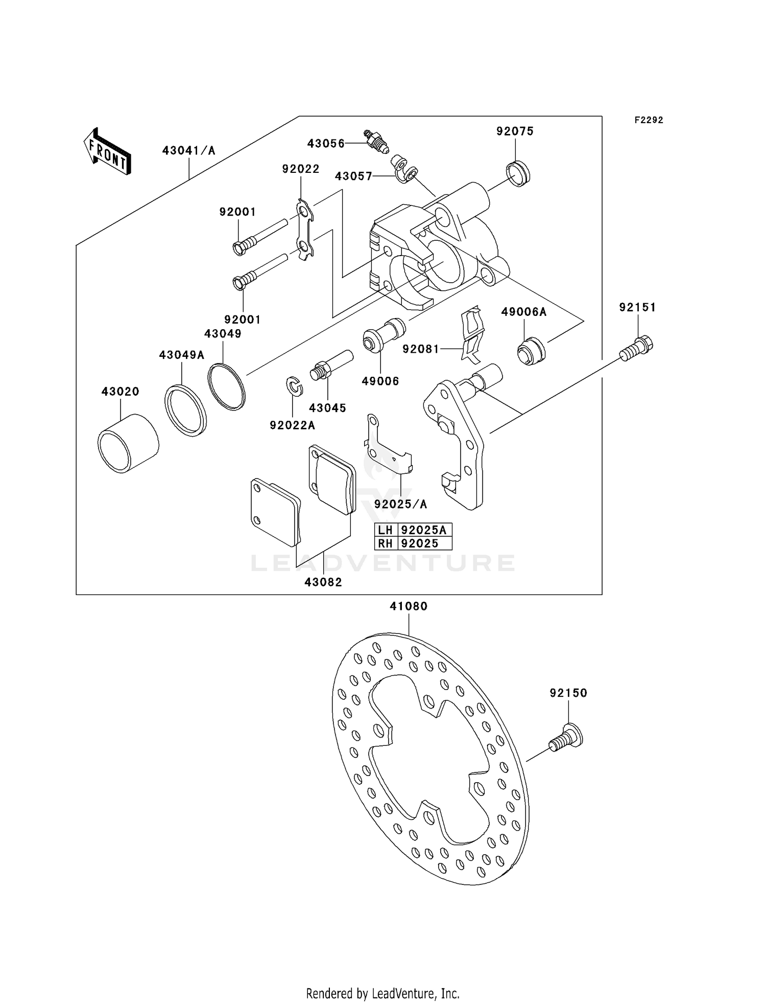 FRONT BRAKE (C1)