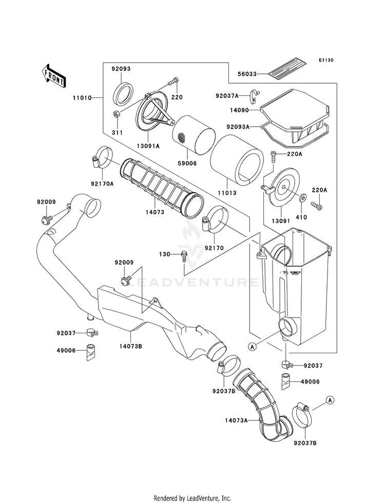 Air Cleaner Schematic