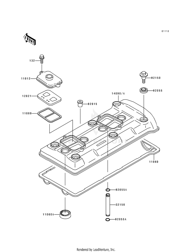 Cylinder Head Cover Schematic