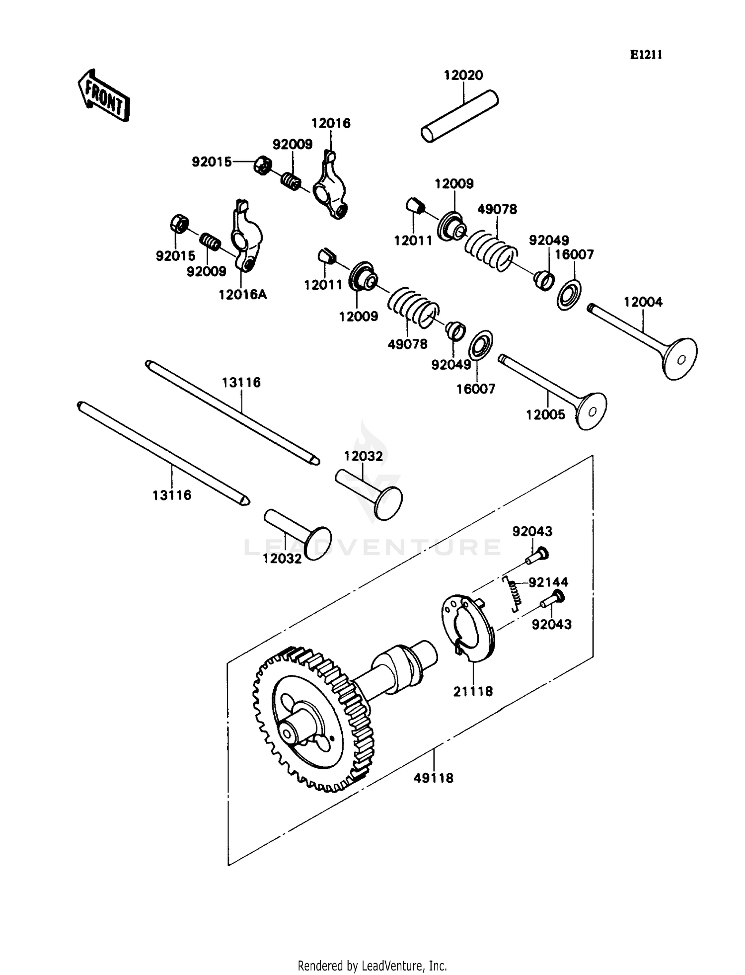 VALVE/CAMSHAFT