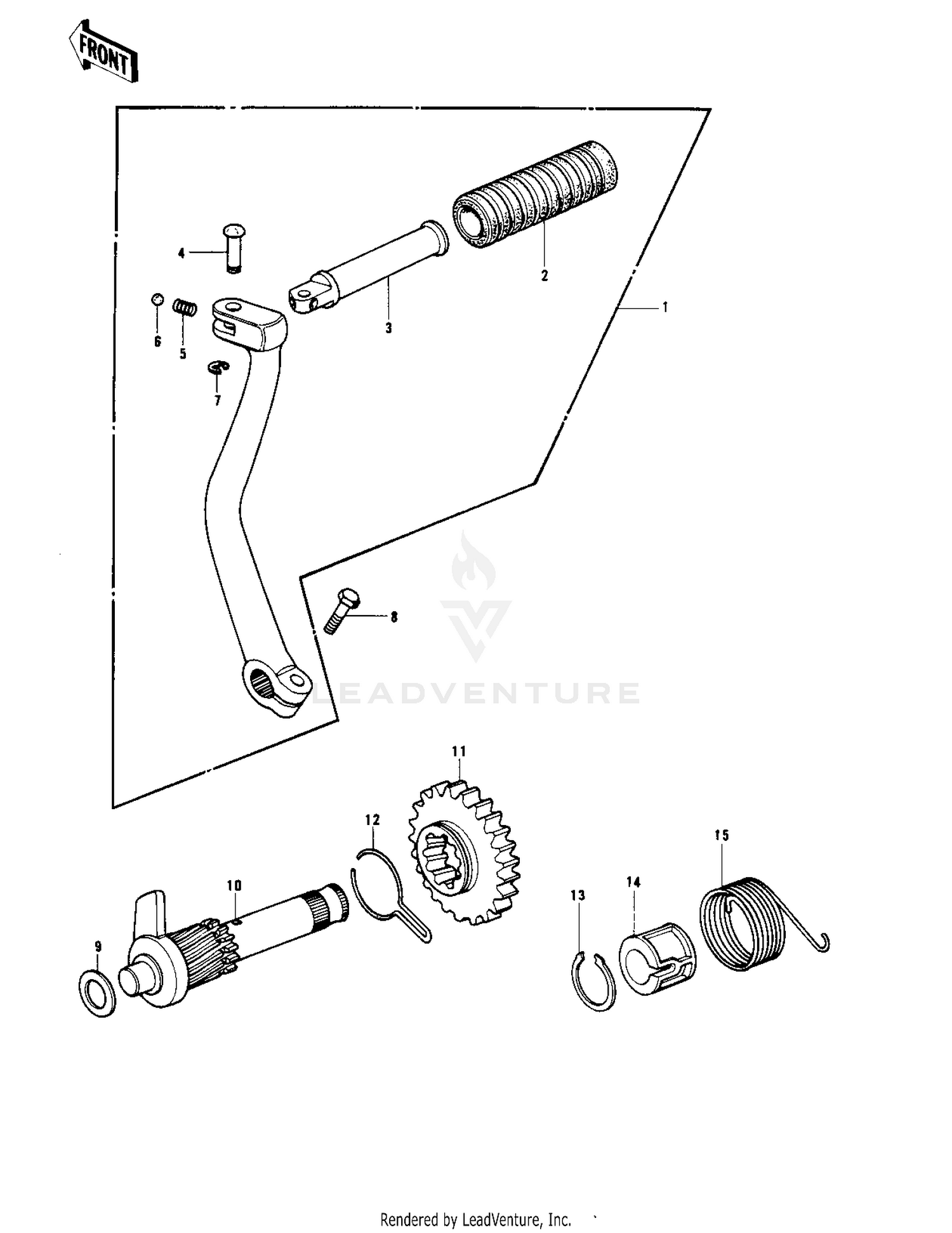 KICKSTARTER MECHANISM