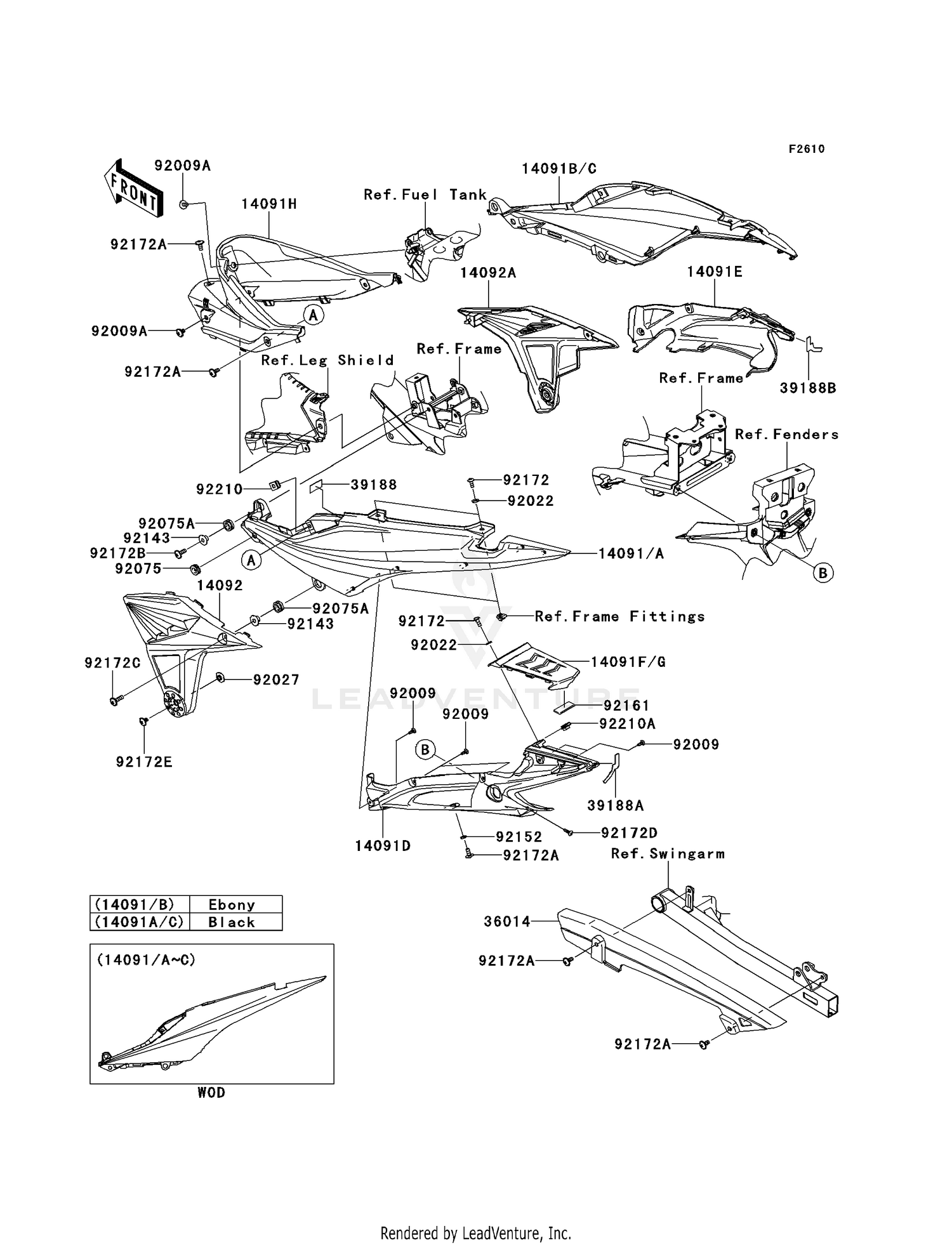 SIDE COVERS/CHAIN COVER
