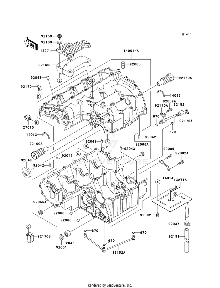 Crankcase Schematic