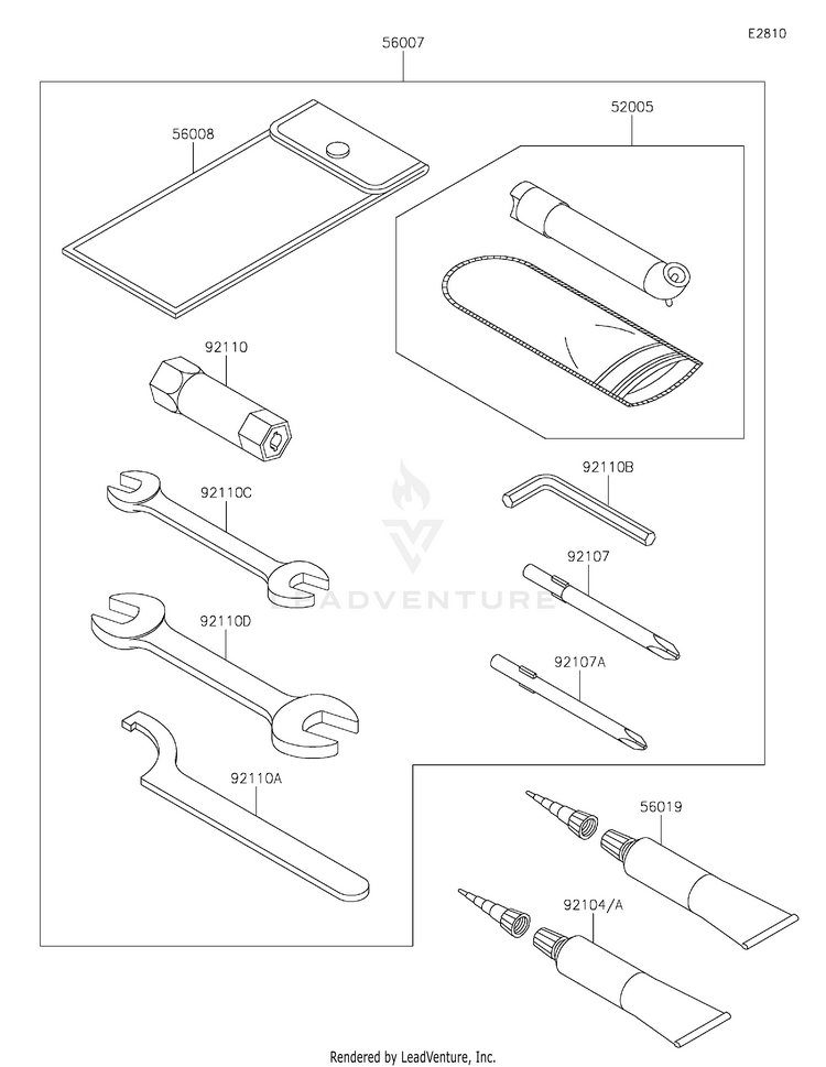 Owner's Tools Schematic
