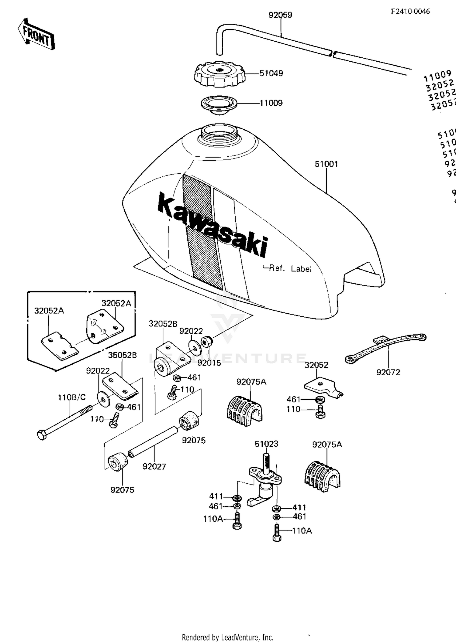 FUEL TANK ('81-'82 A2/A3)