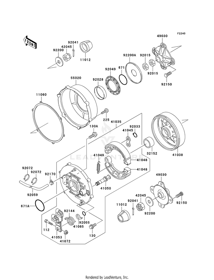 Rear Hub Schematic