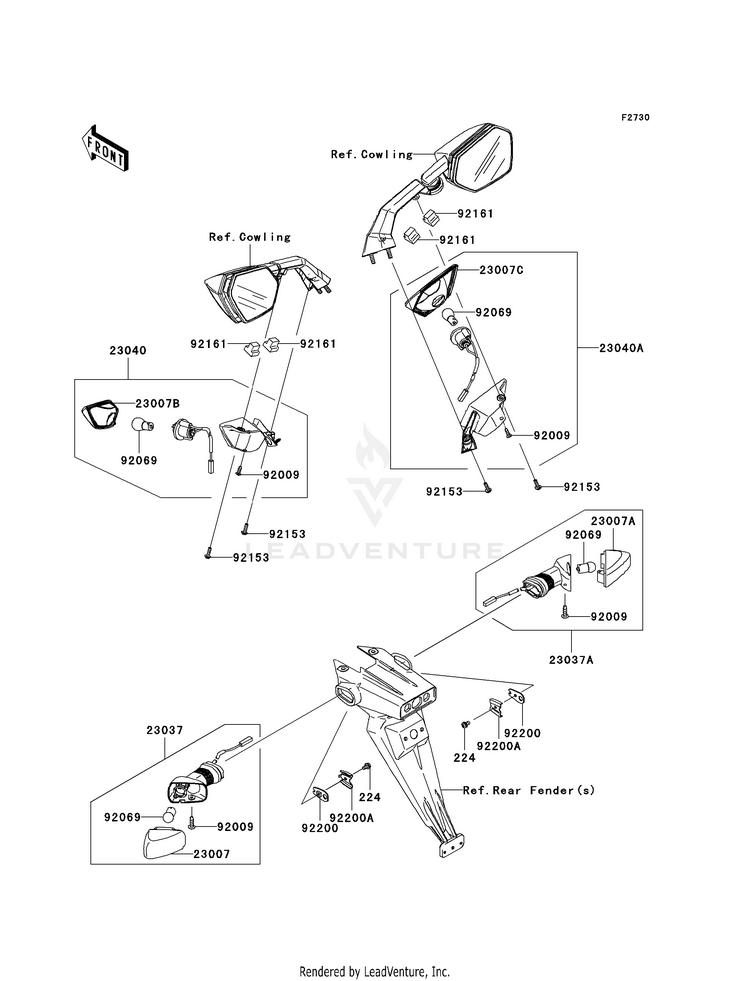 Turn Signals Schematic