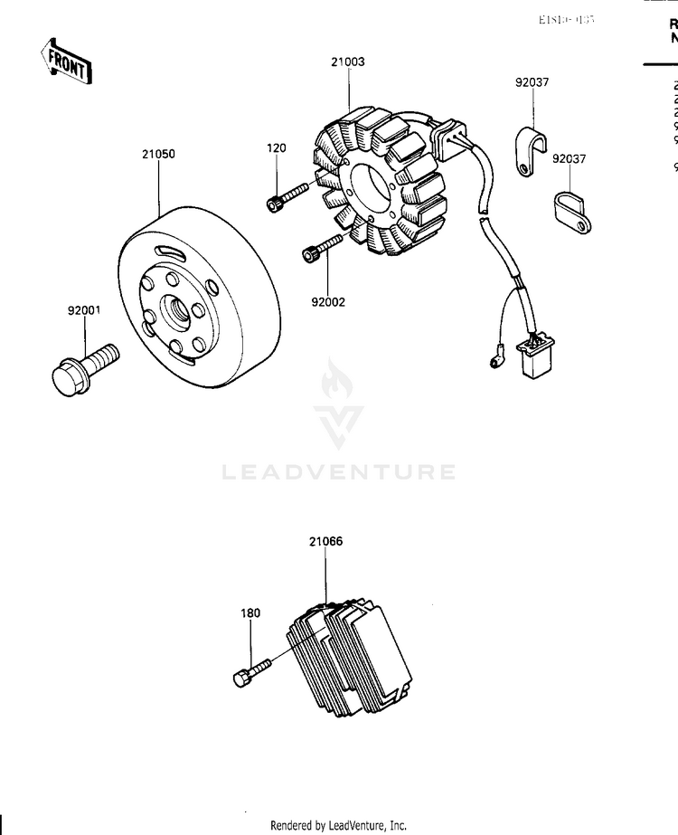 Generator/Regulator Schematic