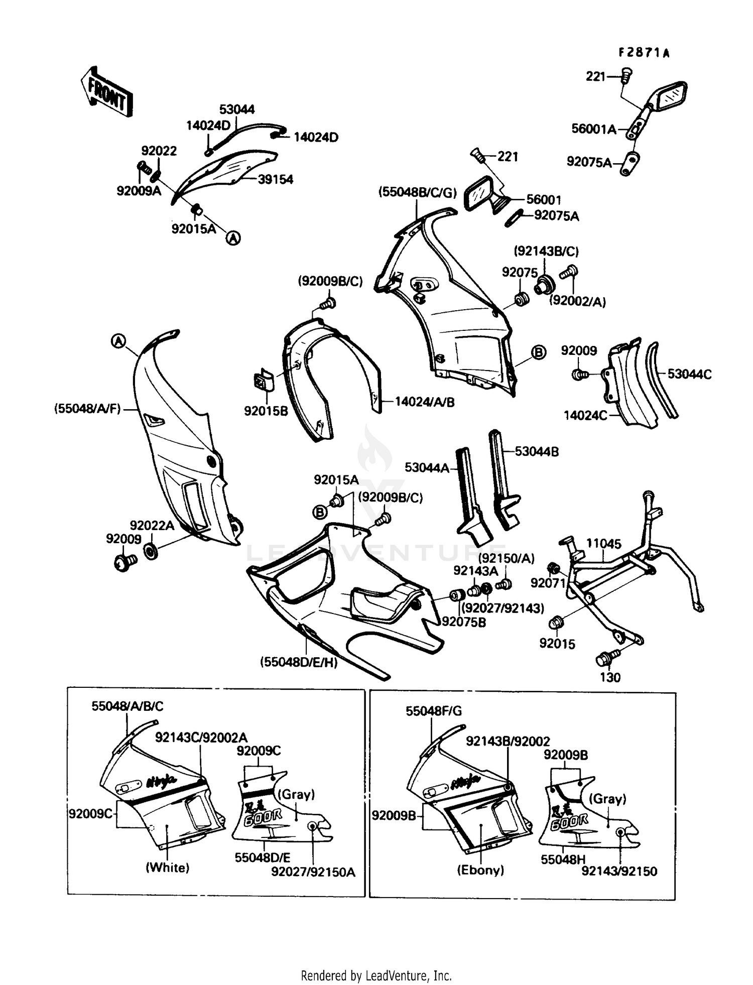 COWLING (ZX600-C2)
