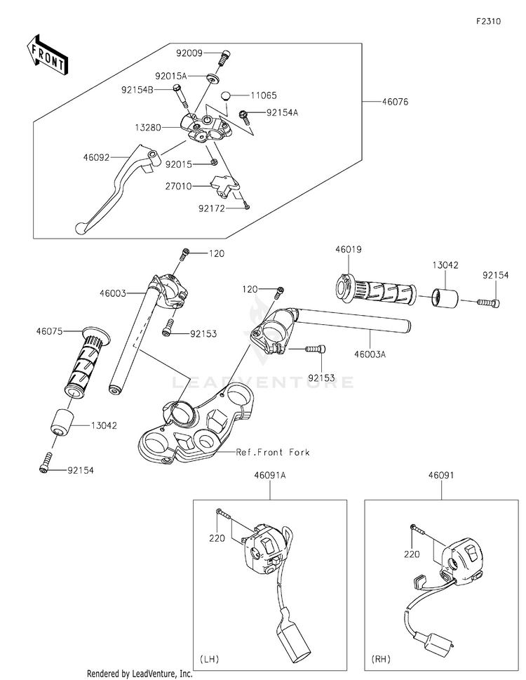 Handlebar Schematic