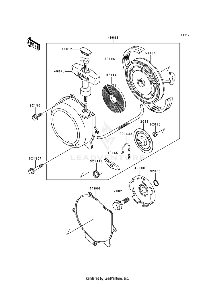Recoil Starter Schematic