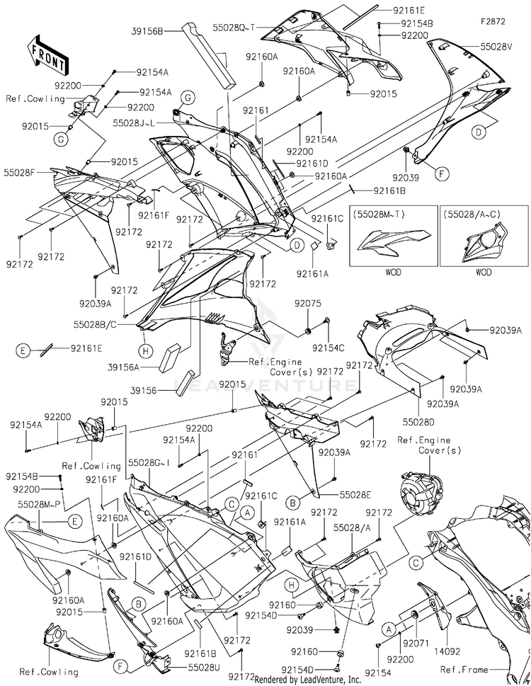 Cowling Lowers(Whf/Wjf) Schematic