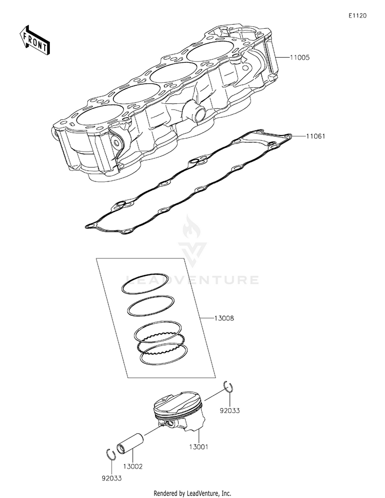 Cylinder/Piston(S) Schematic