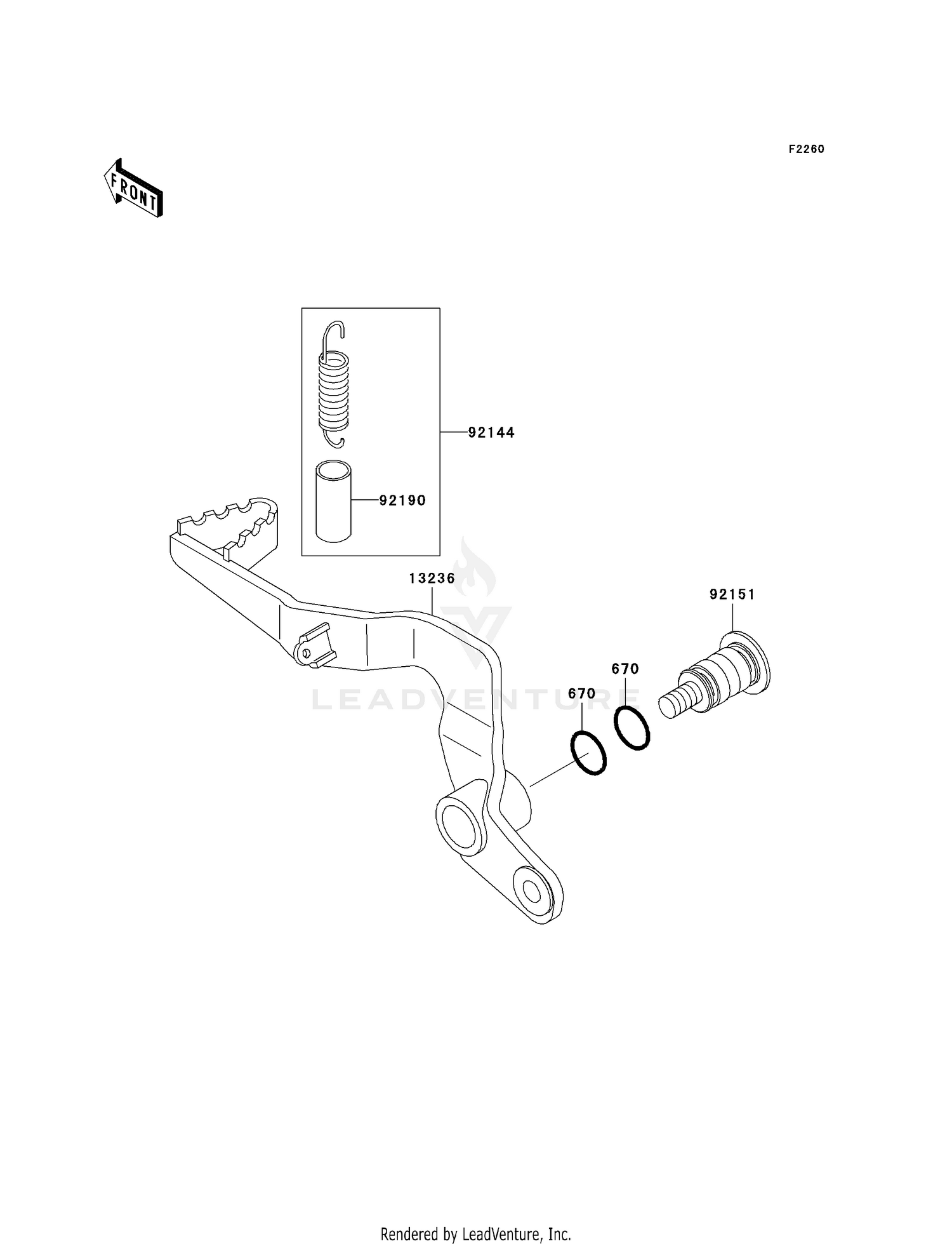 BRAKE PEDAL