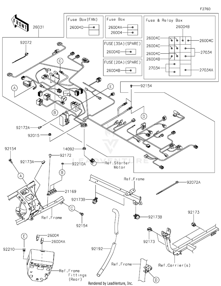 Chassis Electrical Equipment Schematic