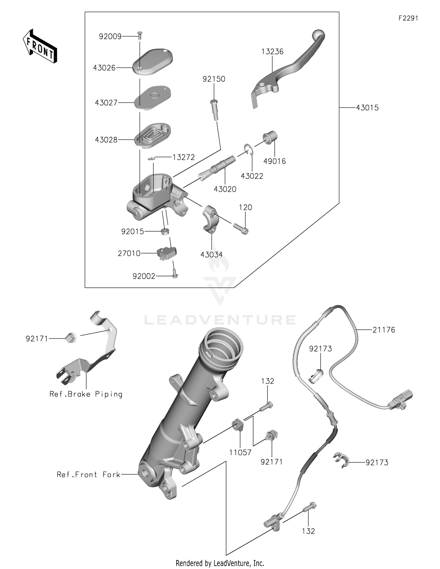 Front Master Cylinder
