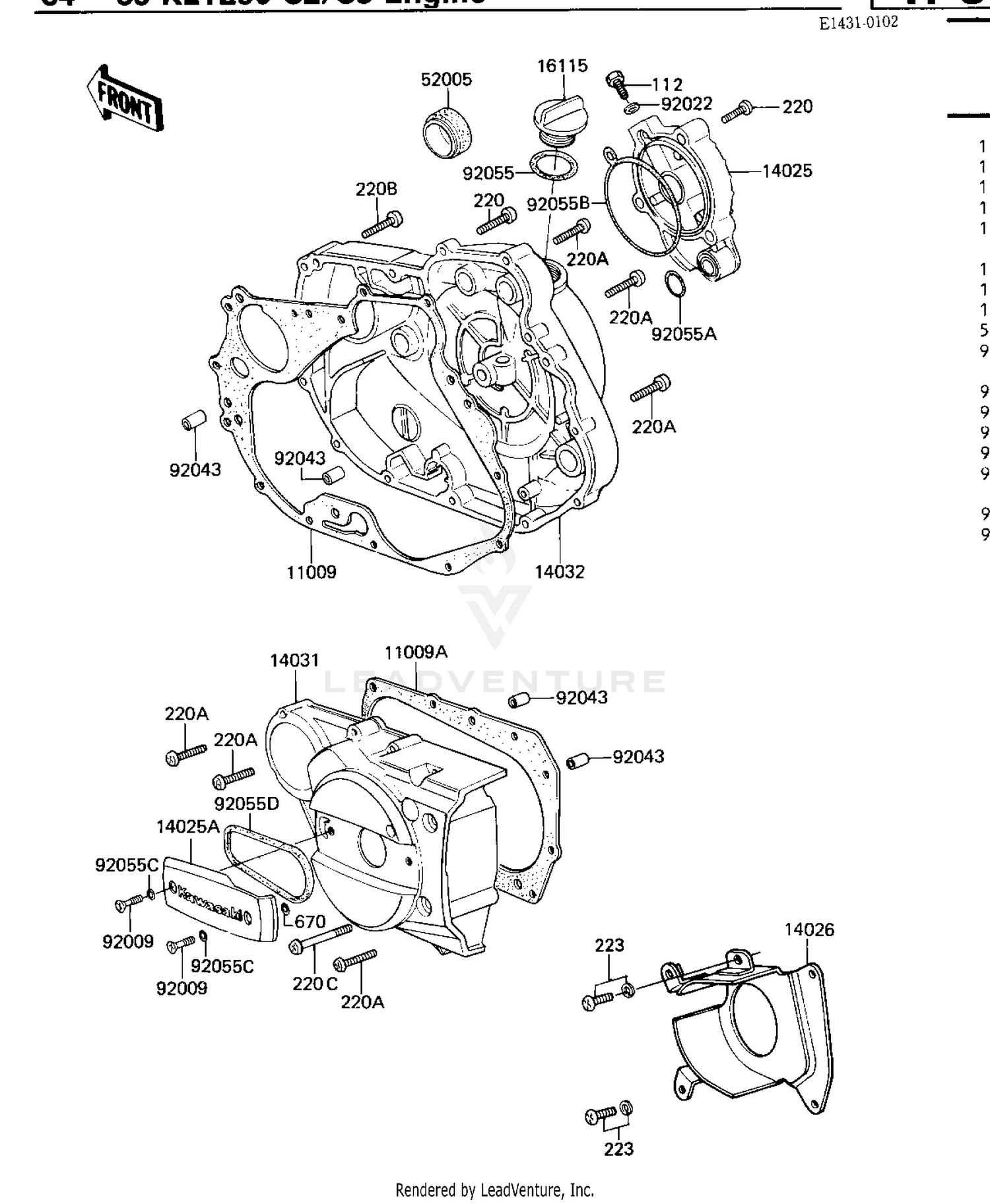 Assembly diagram
