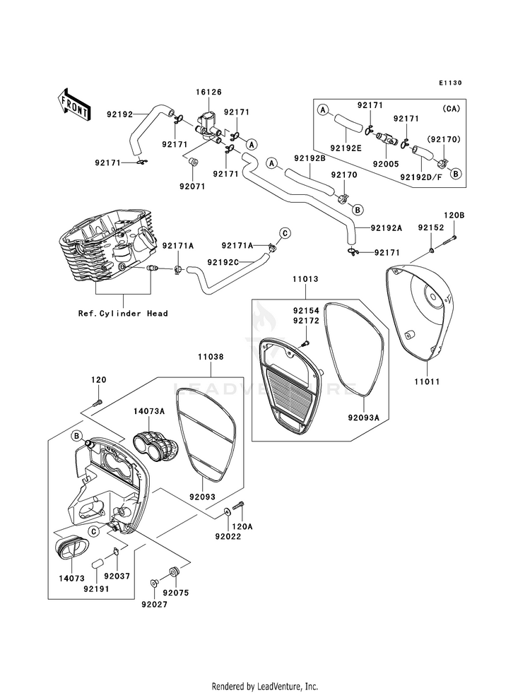 Air Cleaner Schematic