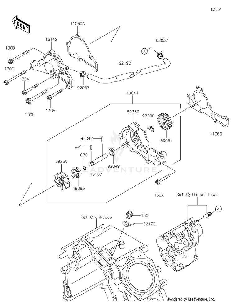 Water Pump Schematic