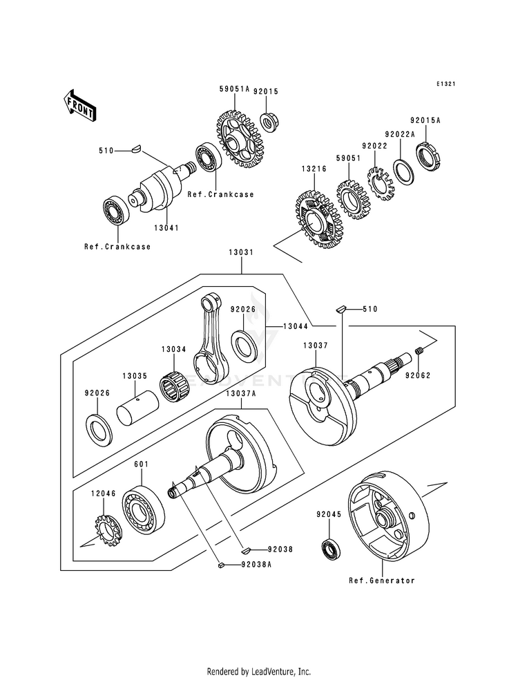 Crankshaft Schematic