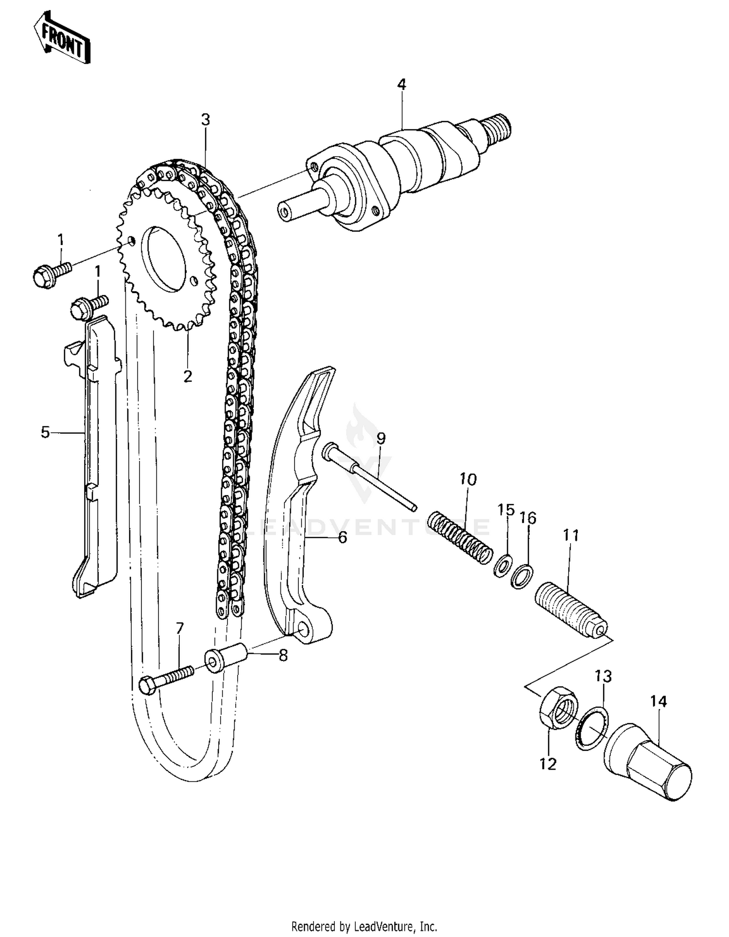 CAMSHAFT/CHAIN/TENSIONER