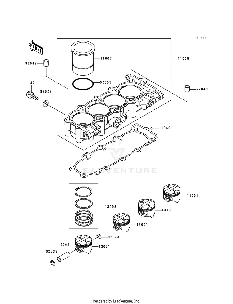 Cylinder/Piston(S) Schematic