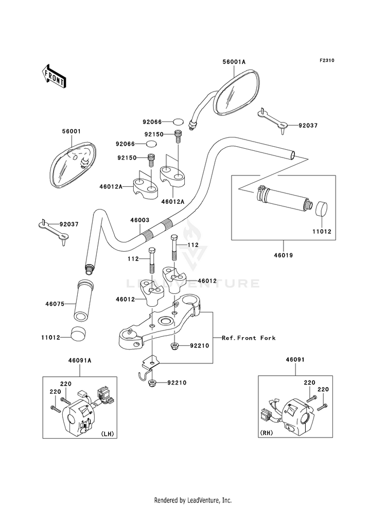 Handlebar Schematic