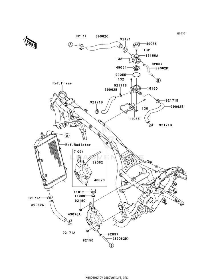 Cooling (B9f-Bbf) Schematic