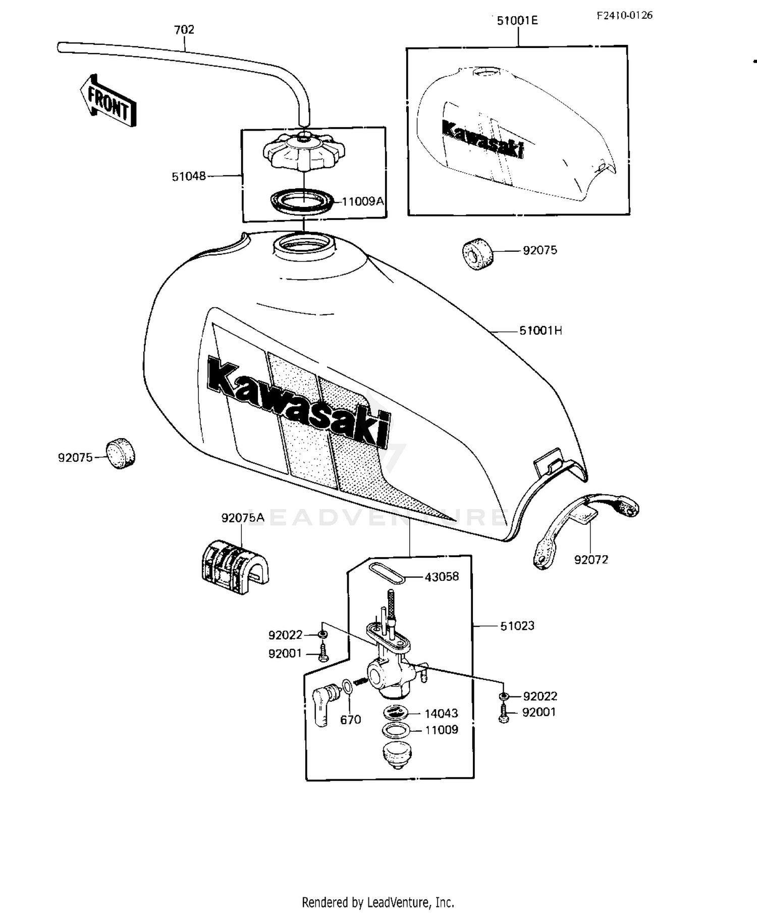 FUEL TANK ('82-'83 A9/A10)