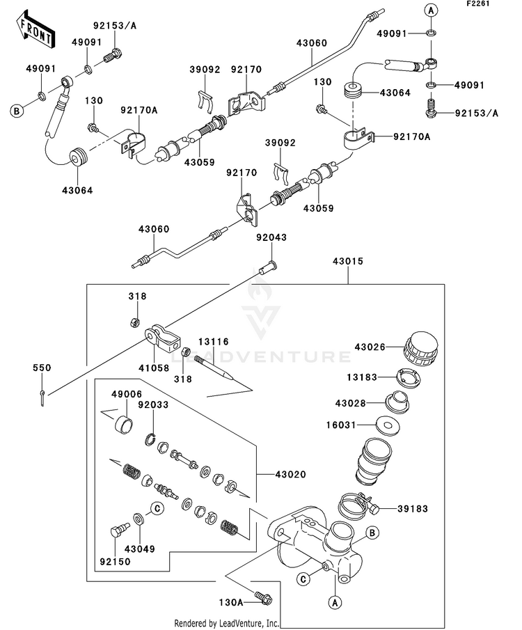 Master Cylinder Schematic