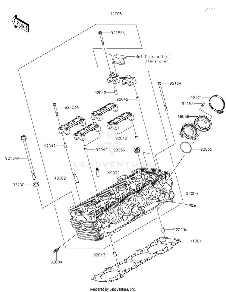 Cylinder Head Schematic