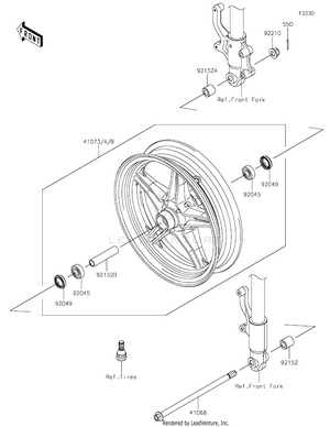 Front Wheel Schematic