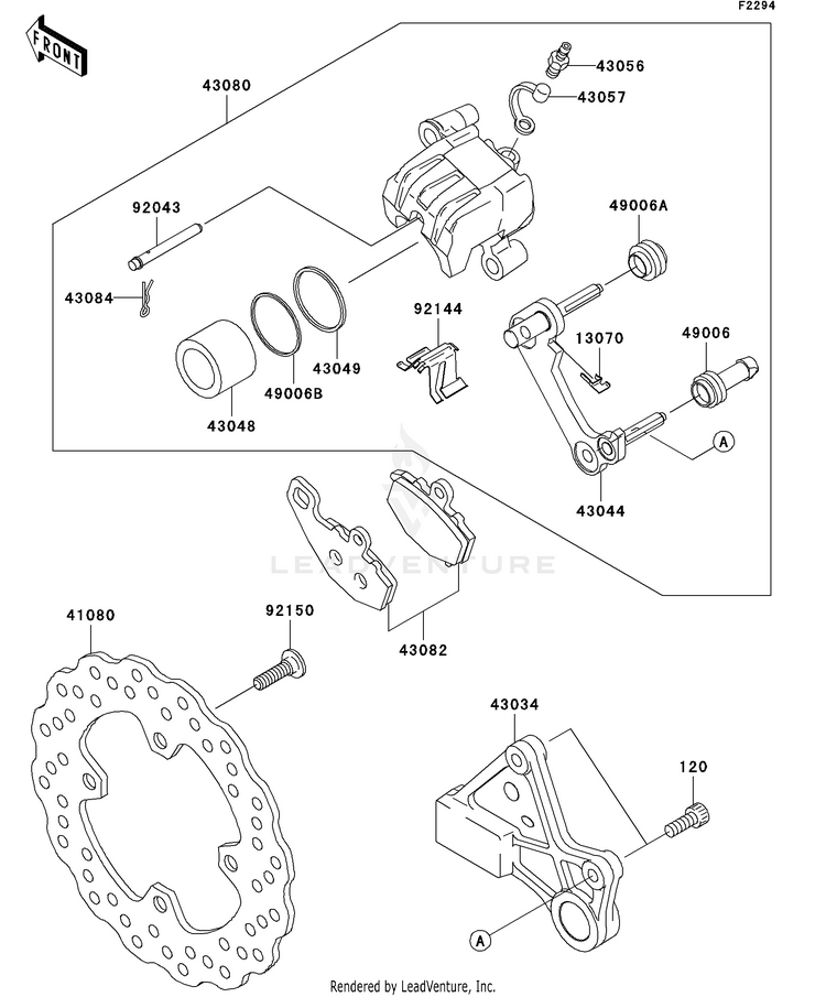 Rear Brake Schematic