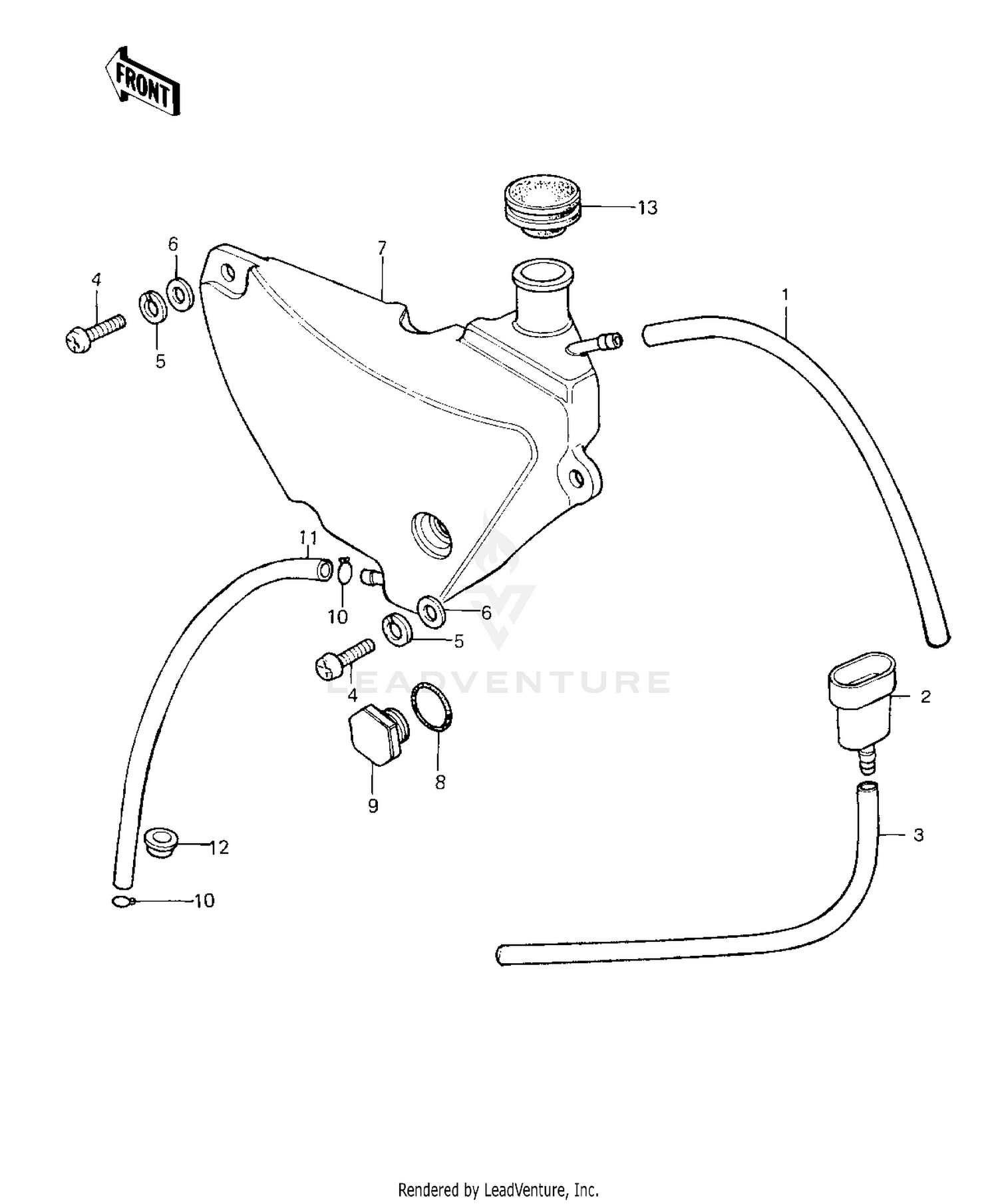 OIL TANK ('80-'81 A7/A8)