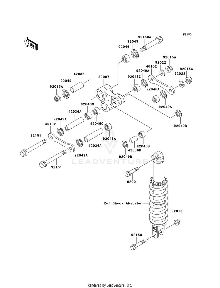 Rear Suspension Schematic