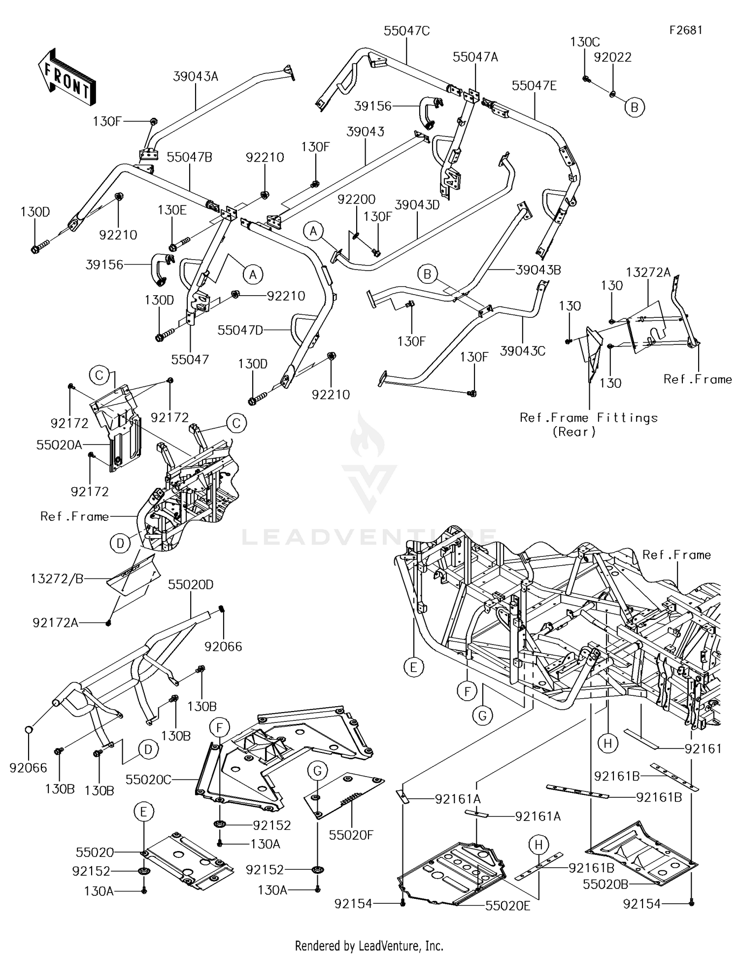 Guards/Cab Frame